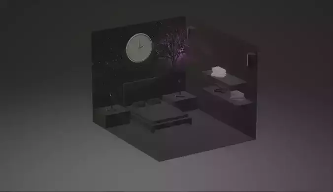Alien Desk Model Alien Desk 3D model | CGTrader