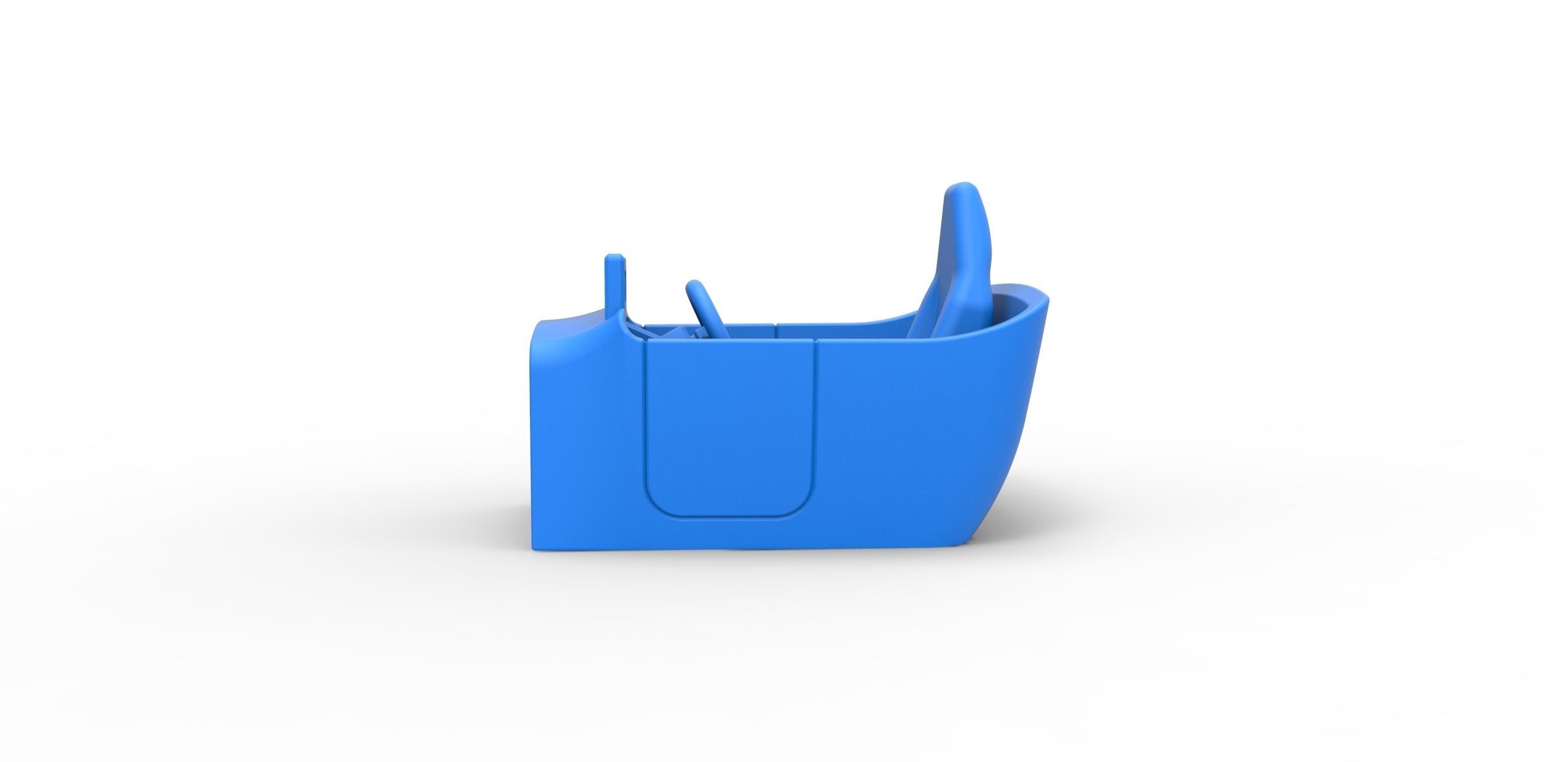 Cockpit Scale 1 to 25 3D print model_6