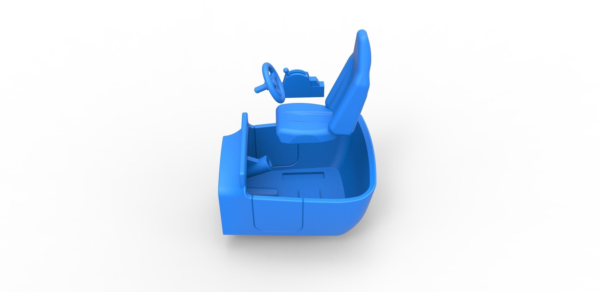 Cockpit Scale 1 to 25 3D print model_14