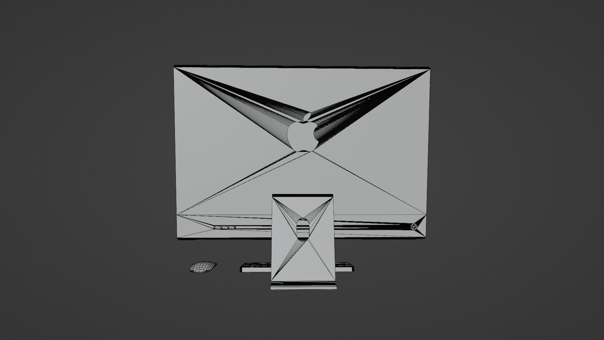 iMac 24-inch 2021 Yellow 3D model_21