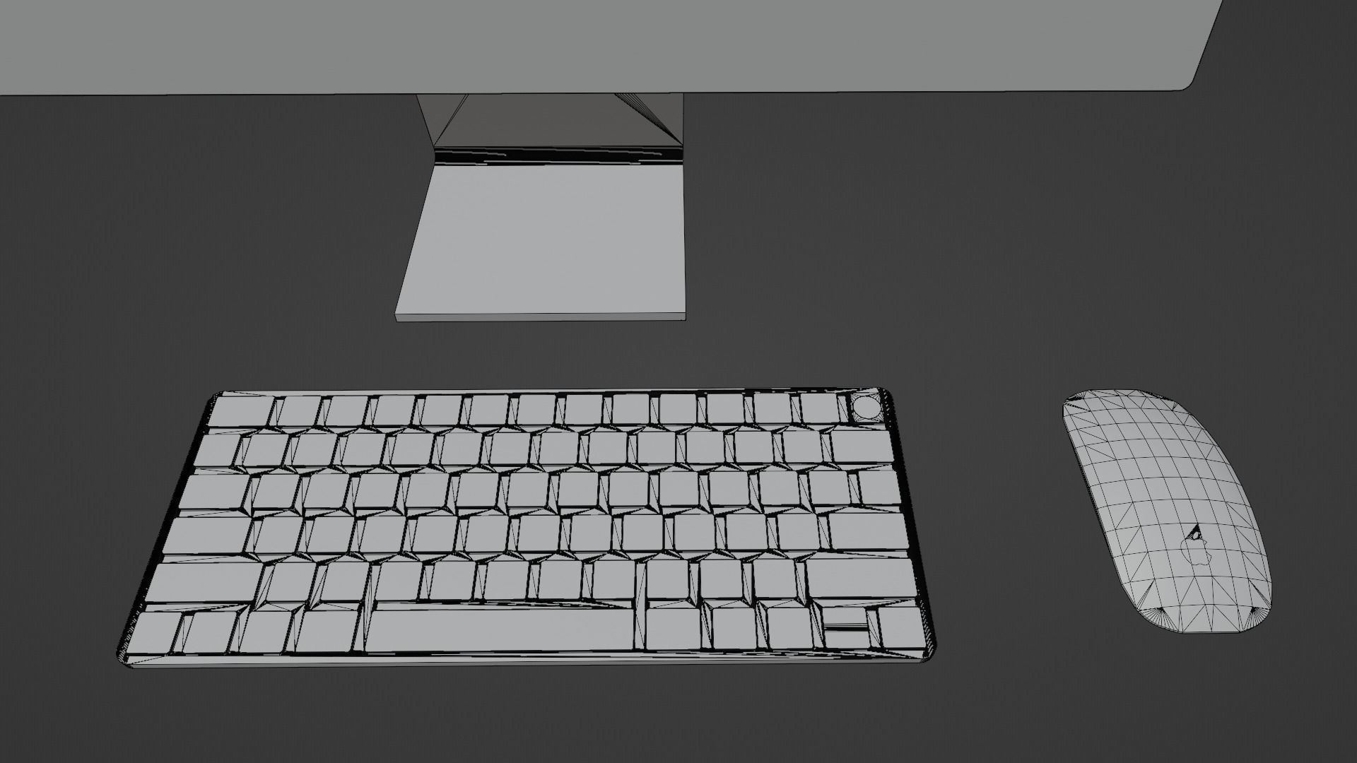 iMac 24-inch 2021 Yellow 3D model_10