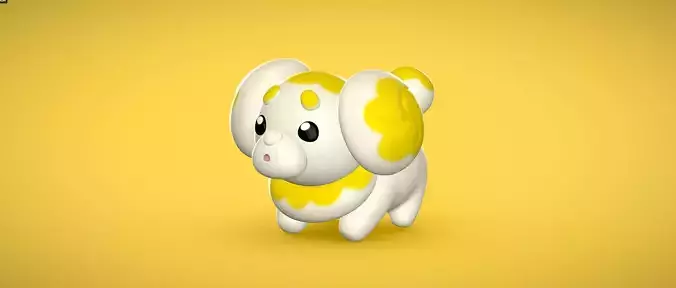 Fidough - 3D print - Pokemon Scarlet  Violet