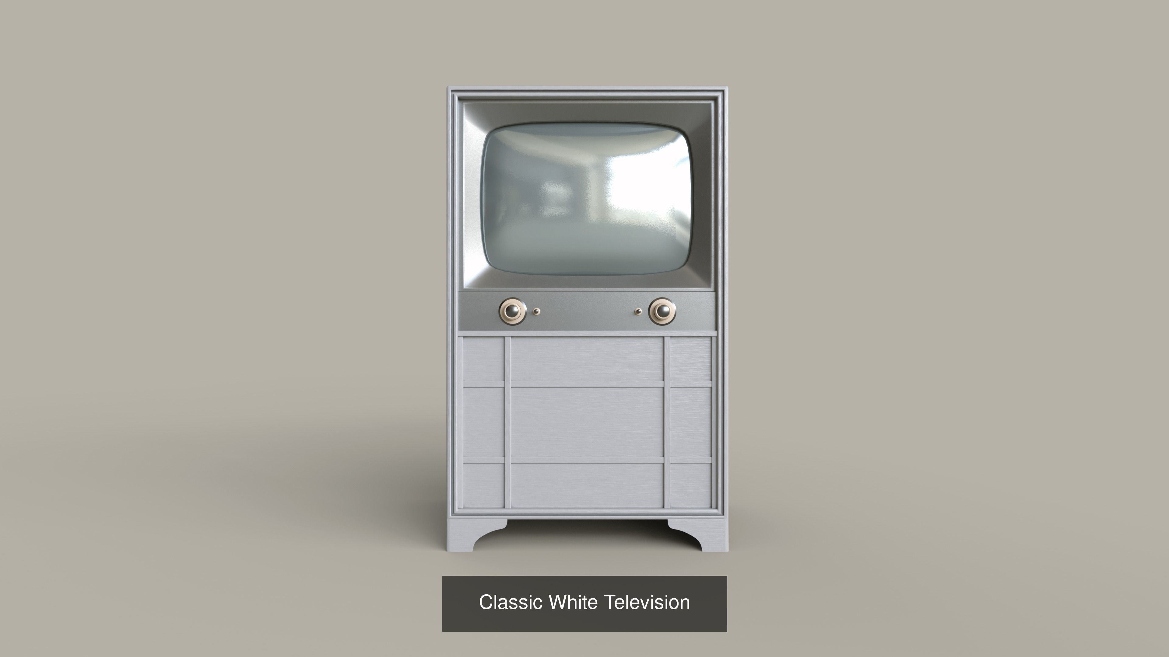 Retro Electronics 3D Model Collection_7