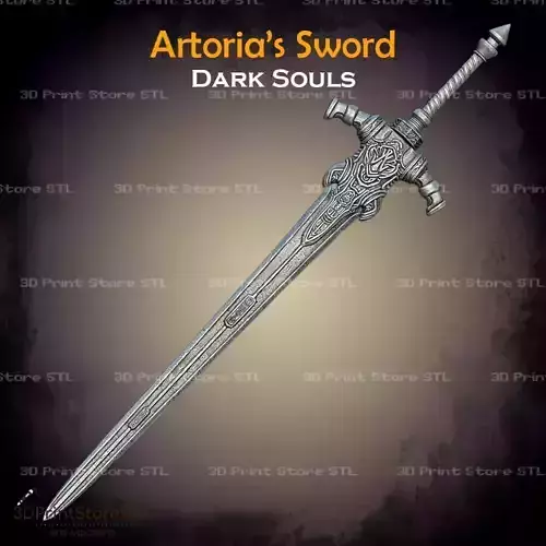 Artorias Sword Cosplay Dark Soul - STL File 3D print model