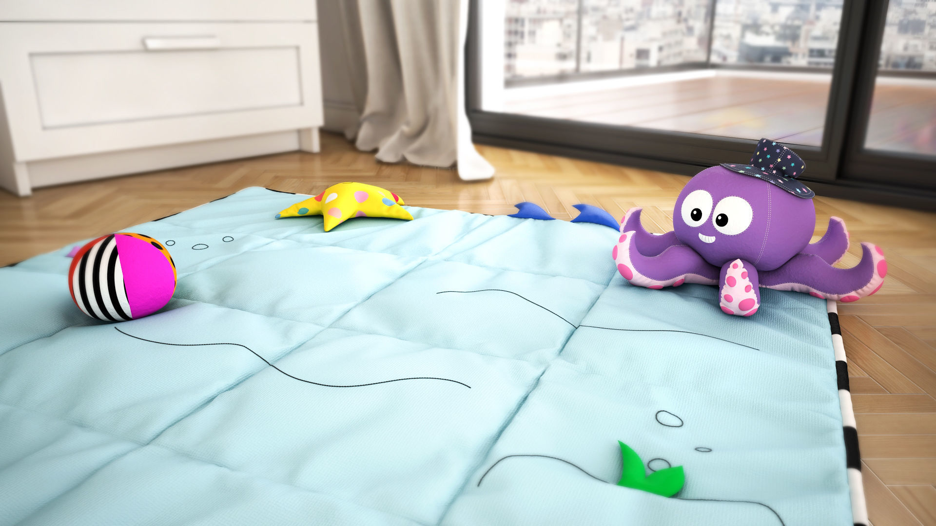 Play mat 3D model_18