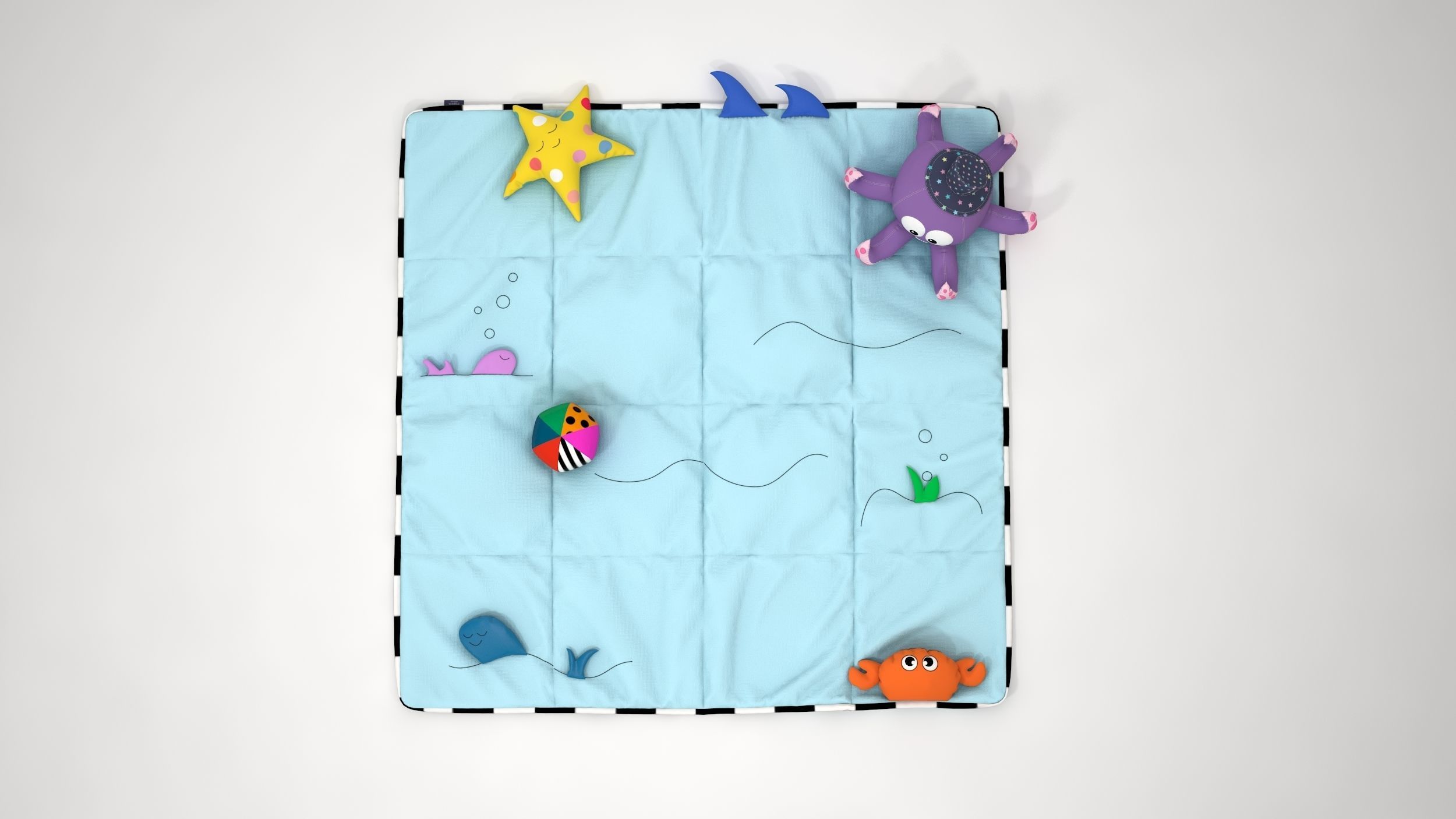 Play mat 3D model_5
