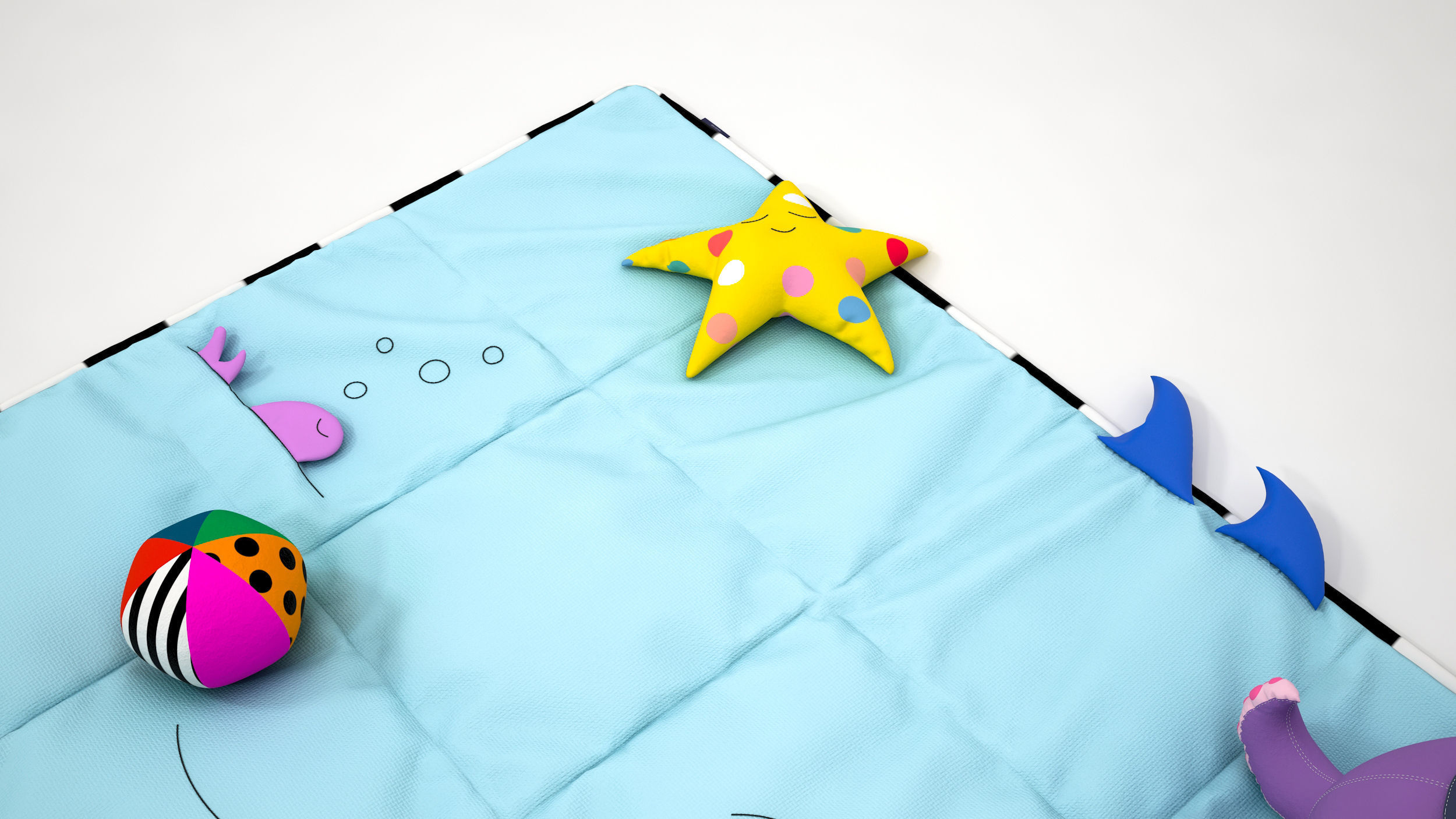Play mat 3D model_9