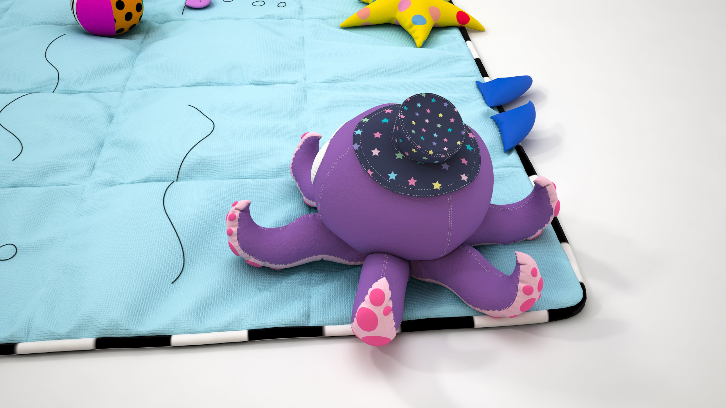 Play mat 3D model_11
