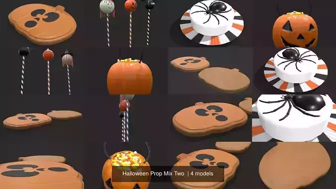 Halloween Prop Mix Two 