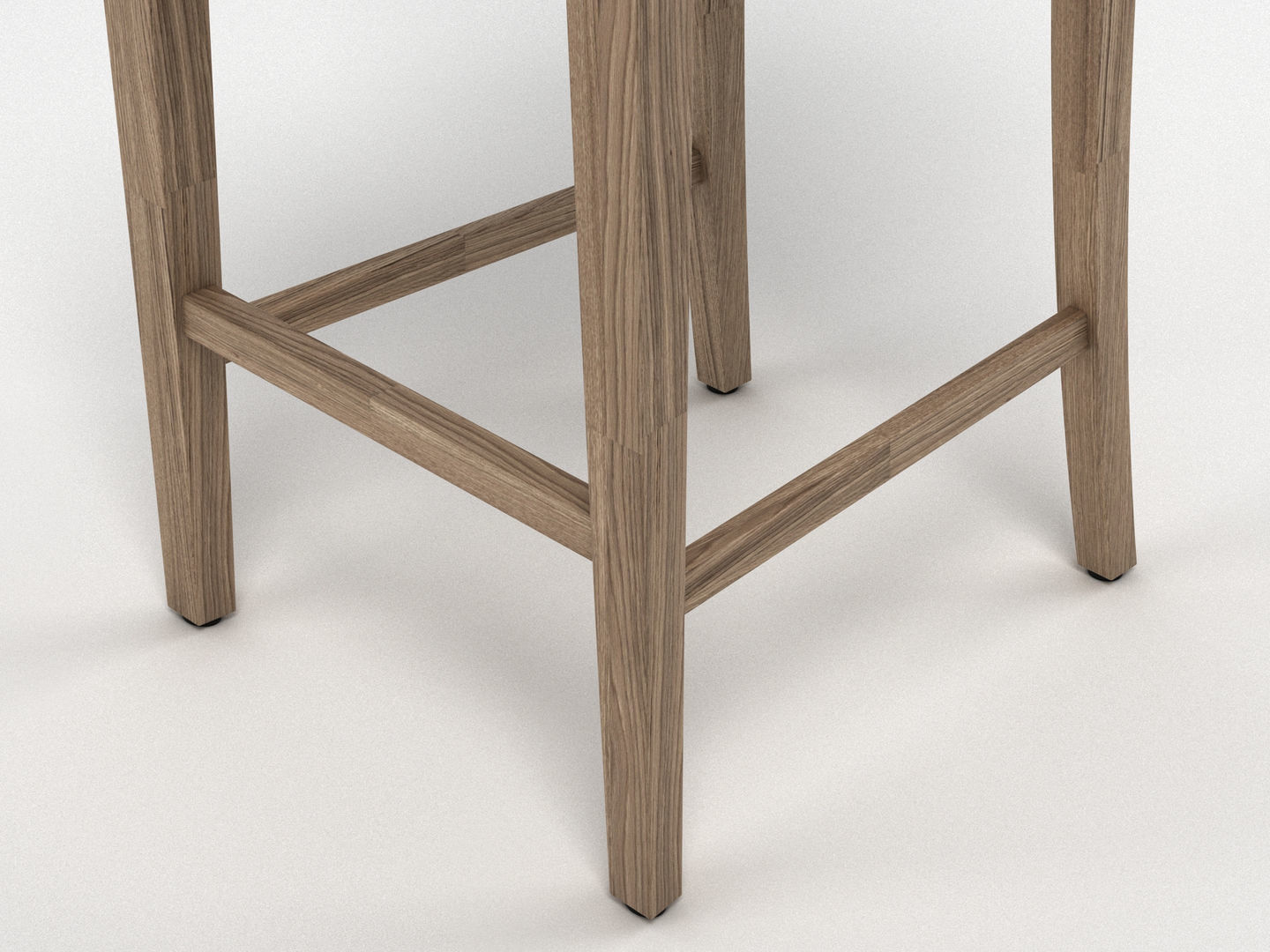 Generic Breakfast Bar Stool 3D model_3