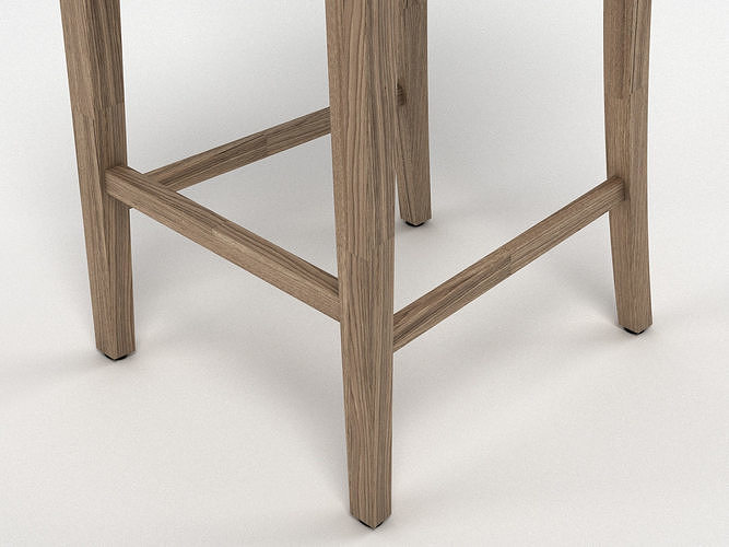 Generic Breakfast Bar Stool 3D model 4