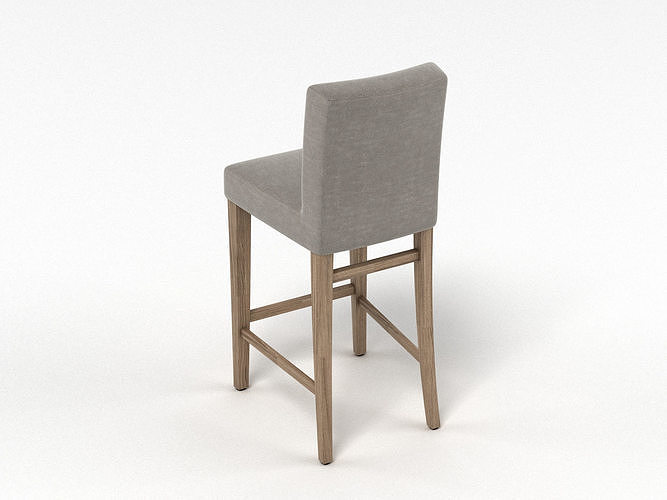 Generic Breakfast Bar Stool 3D model 5