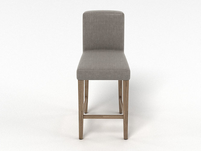 Generic Breakfast Bar Stool 3D model 6