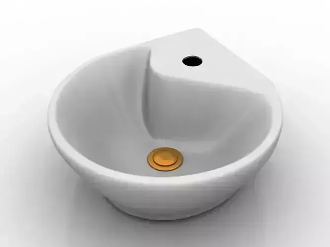 Corner Sink 3D model