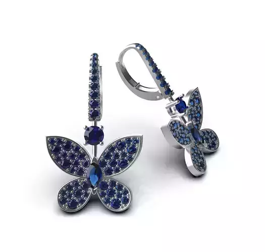 Butterfly earrings