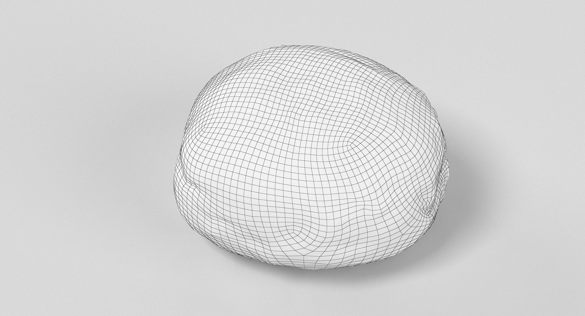 Donut 001 Low-poly 3D model_9