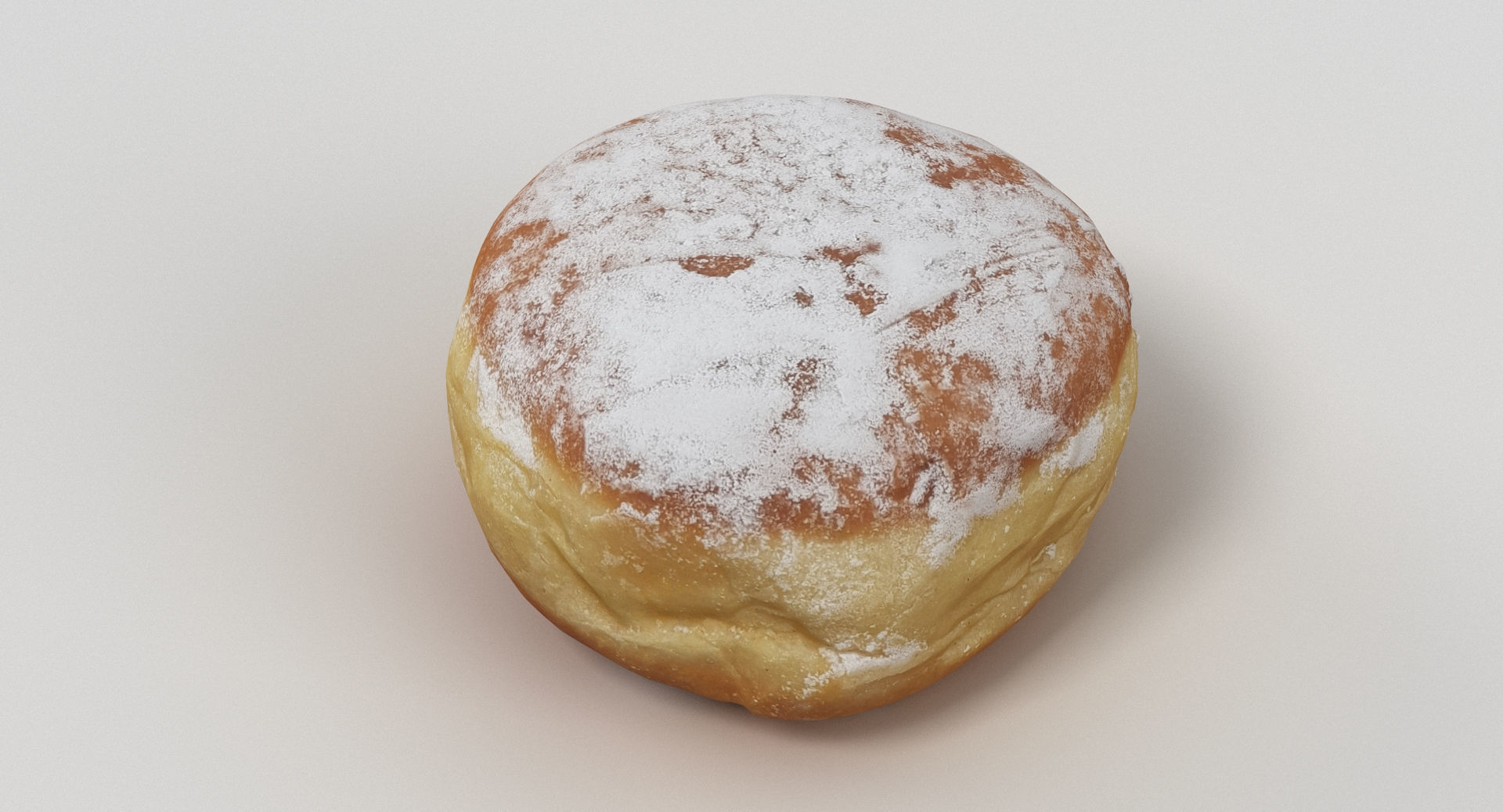 Donut 001 Low-poly 3D model_2