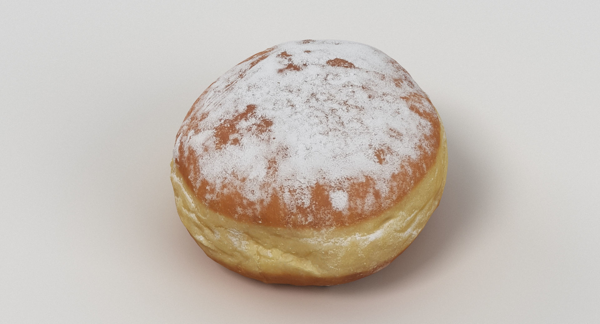 Donut 001 Low-poly 3D model_5