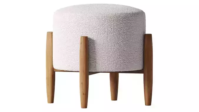 Elroy Ottoman - Studio McGee 3D model
