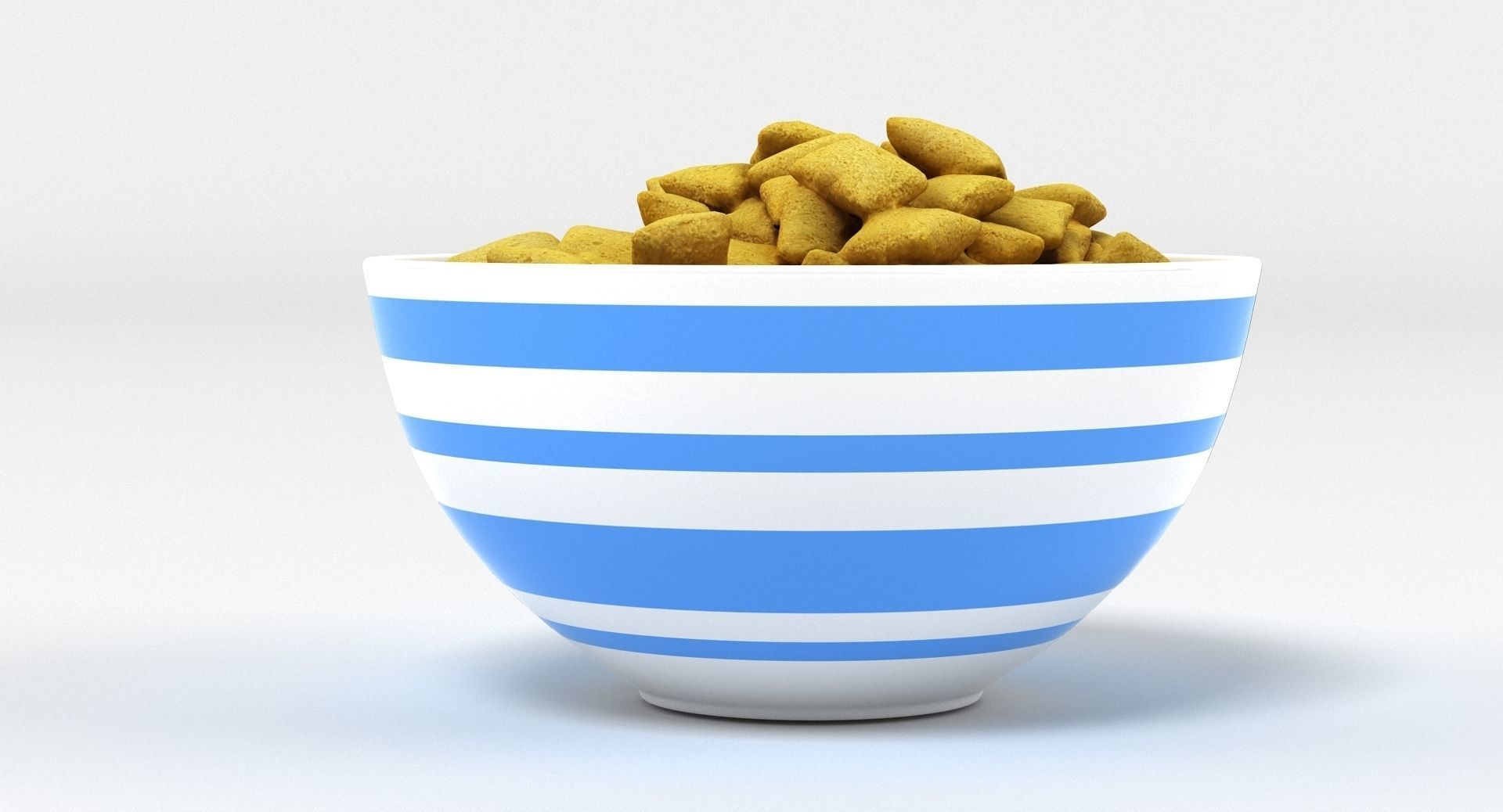 Bowl of Cereal 004 3D model_8