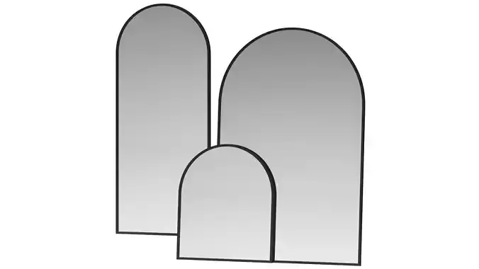Tabitha Arc Mirror - Urban Outfitters 3D model