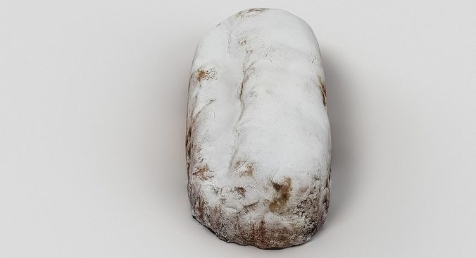 Christmas Stollen 001 3D model 6