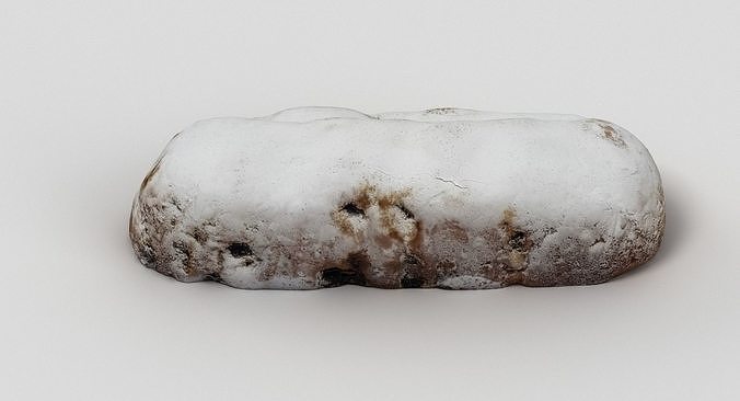 Christmas Stollen 001 3D model 5