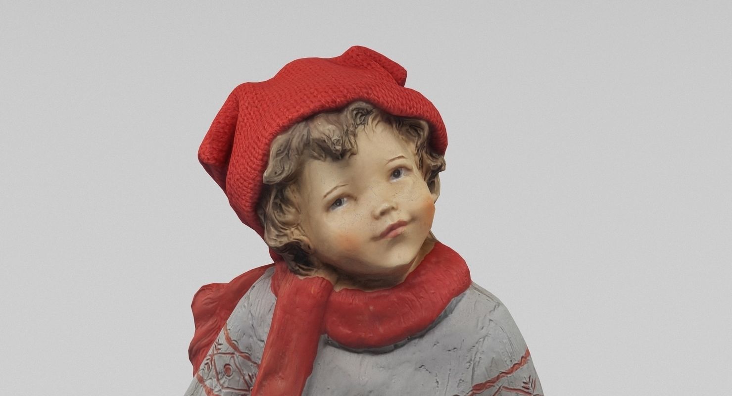 Boy Figurine 3D model_6