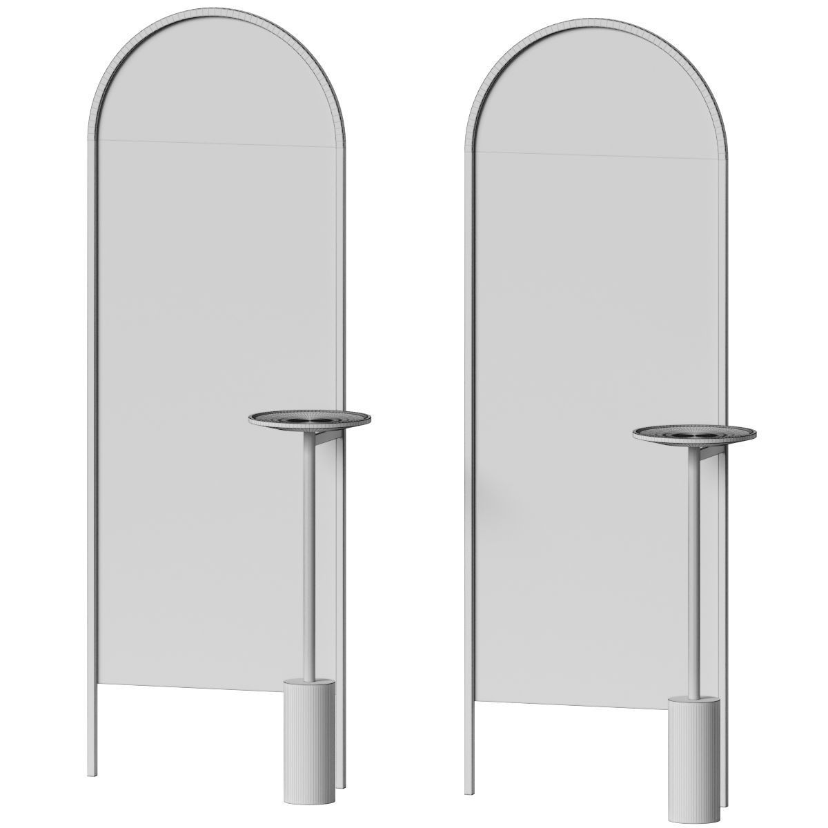 SP01 Michelle Floor Mirror - 1st Dibs 3D model_2