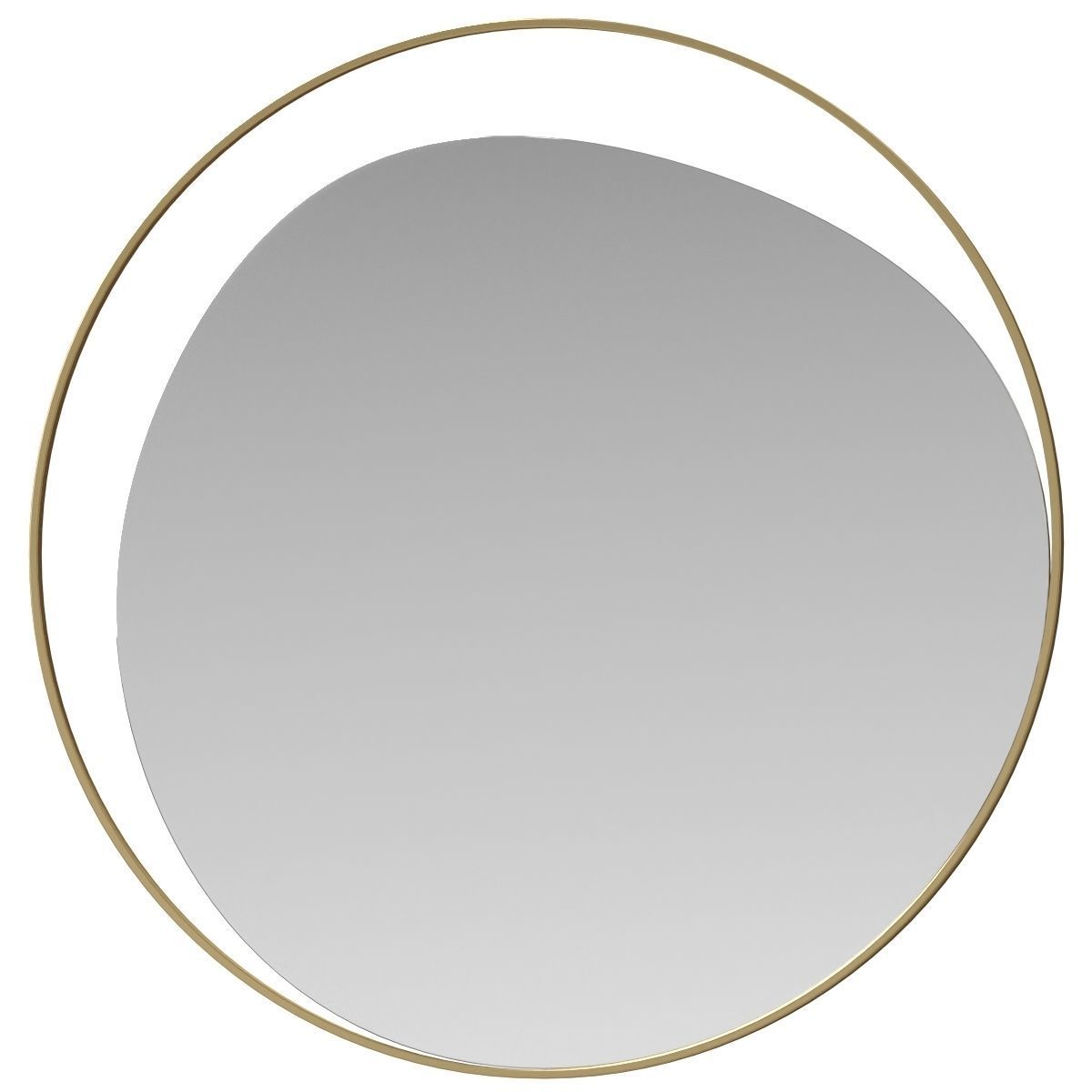 Miroir mural Ellipse - RED Edition 3D model_1