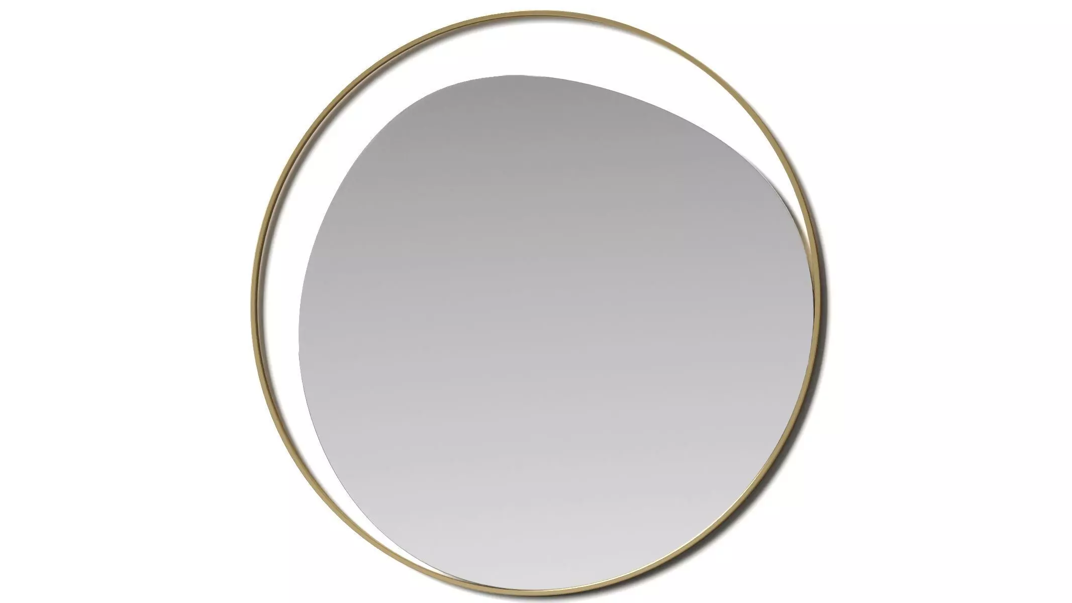 Miroir mural Ellipse - RED Edition 3D model_0