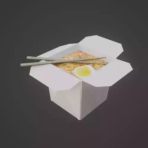 Gameready box of wok