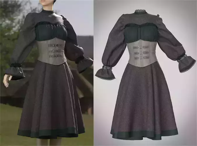 Female Vintage Dress