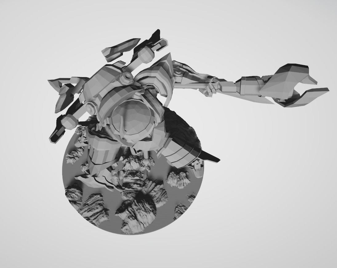 Mecha Kingdom Jax 3D printable 3D print model_4