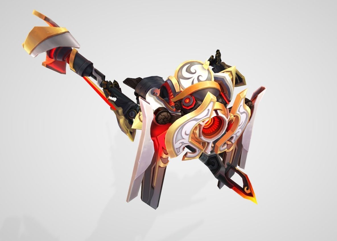 Mecha Kingdom Jax 3D printable 3D print model_1