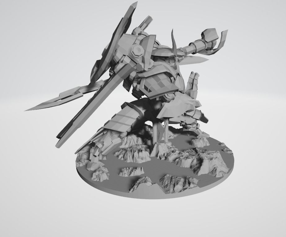 Mecha Kingdom Jax 3D printable 3D print model_5