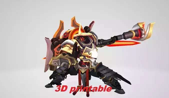 Mecha Kingdom Jax 3D printable 3D print model