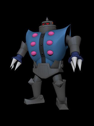 Chibi Tsume Robot 3D print model