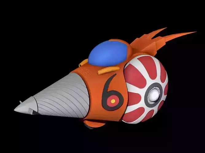 Chibi Driller Car from Casshan