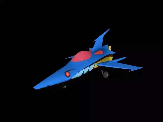 Chibi Fighter Aircraft from Casshan 3D print model