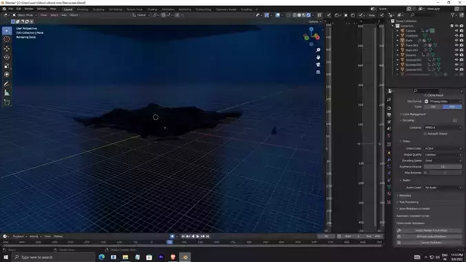 ocean animated  3D model