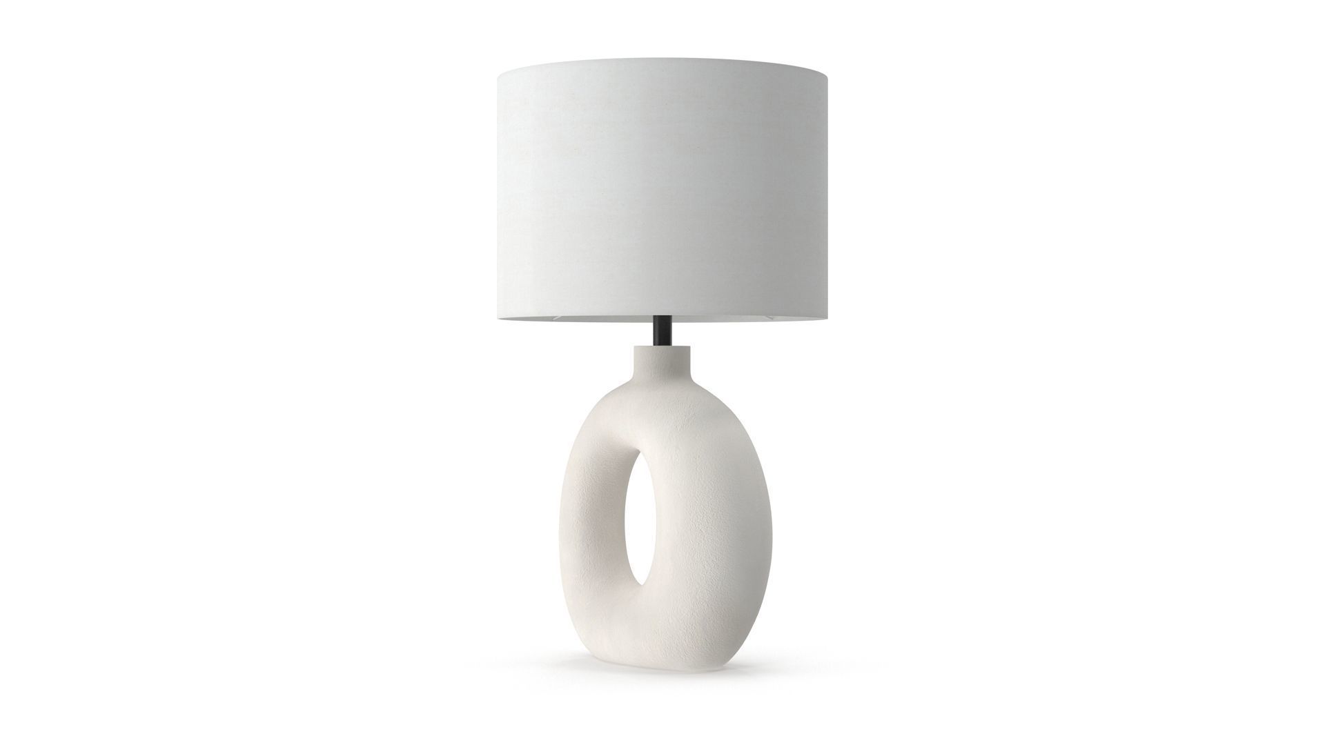 Table Lamp Low-poly 3D model_5