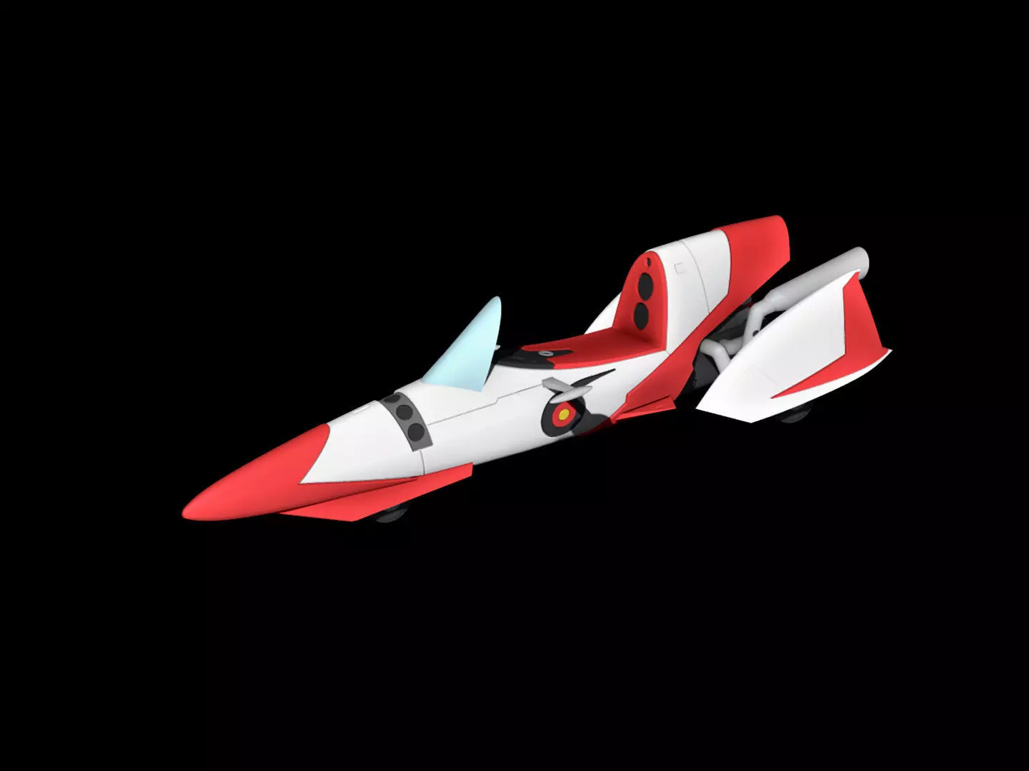 Chibi Motorcycle from Casshan 3D print model_0