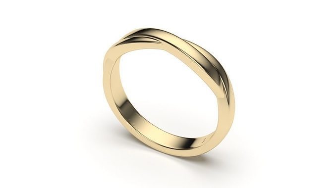 solitaire with ring sizes  8 part S124 3D print model