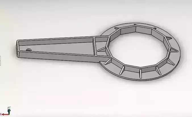 Toilet interior assembly tool