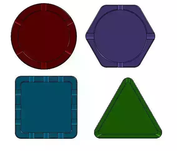 Ashtrays plastic case for nintendo