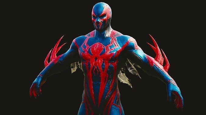 SPIDERMAN 2099 3D model