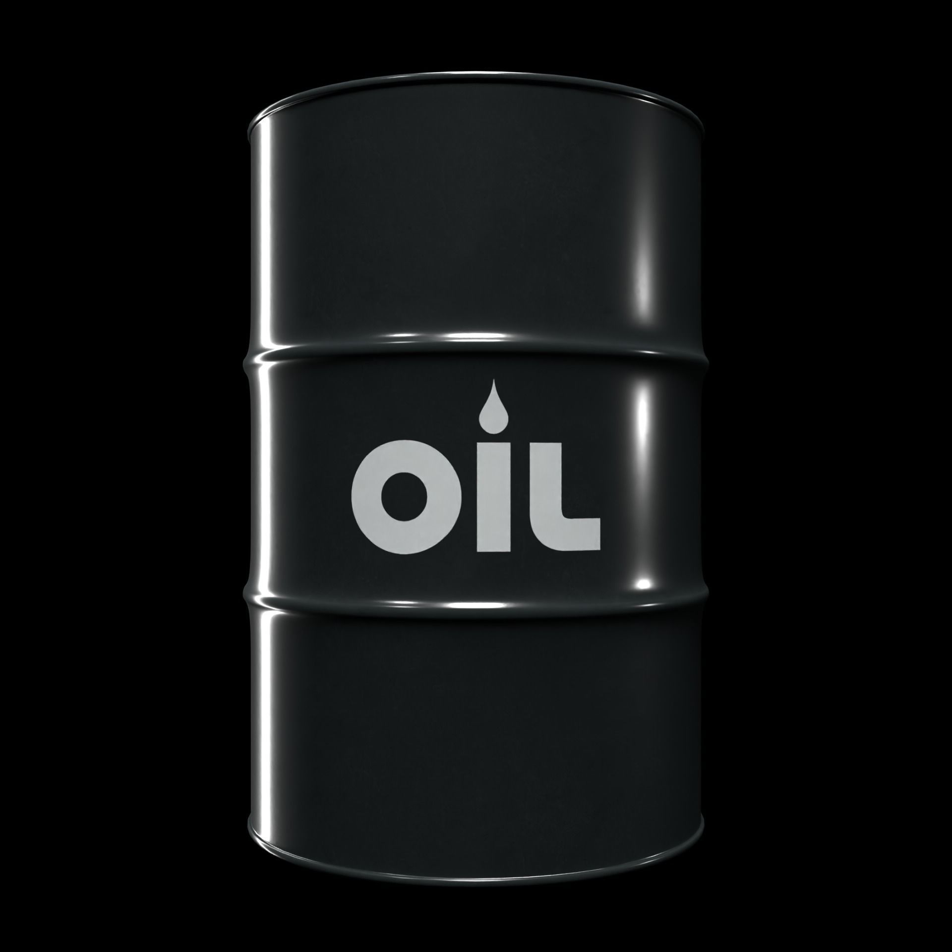 Full Barrels Collection Low-poly 3D model_18