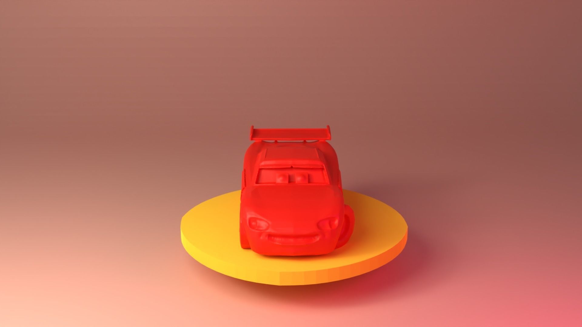 LIGHTNING MCQUEEN - Cars Toy 3D print model_2