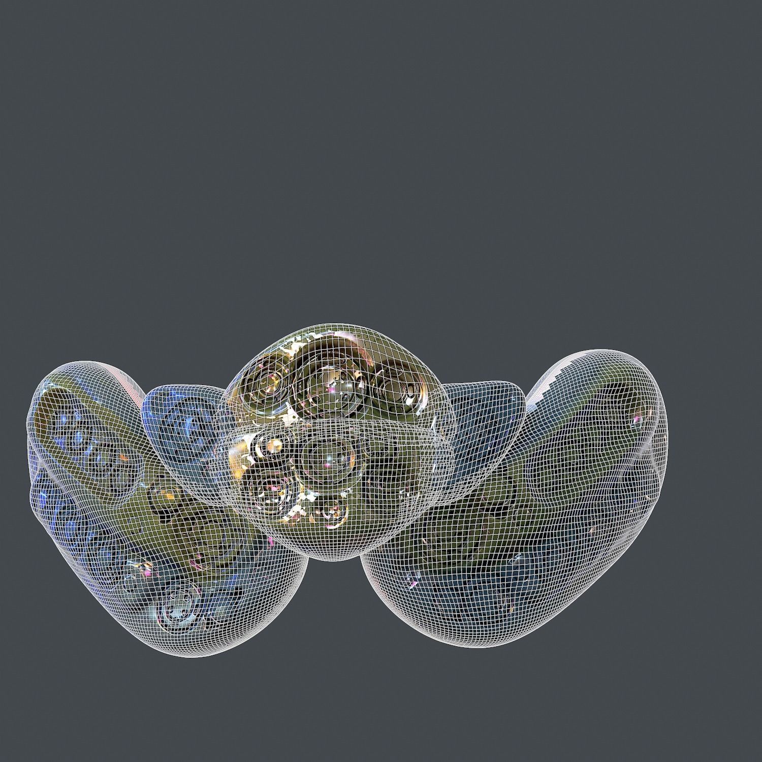 Gas mask helmet 3d model scifi Low-poly Low-poly 3D model_7